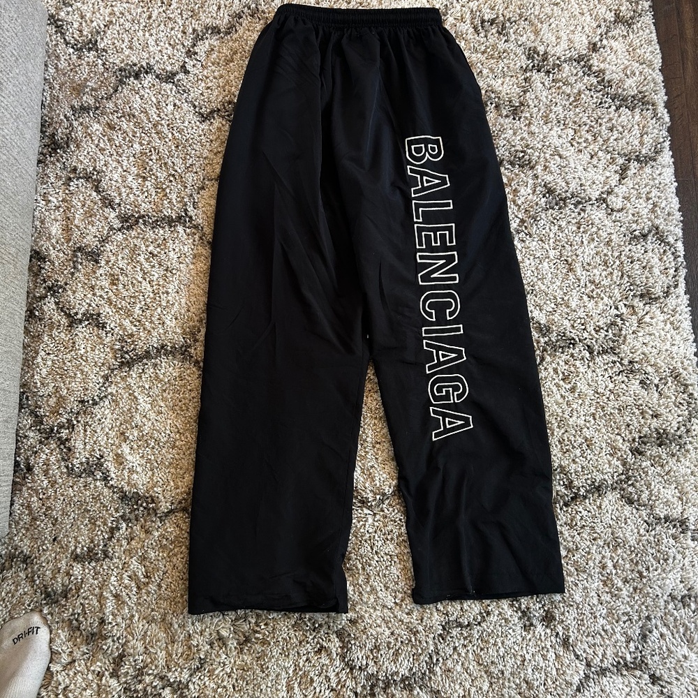 Balenciaga embroidered track sweatpants
